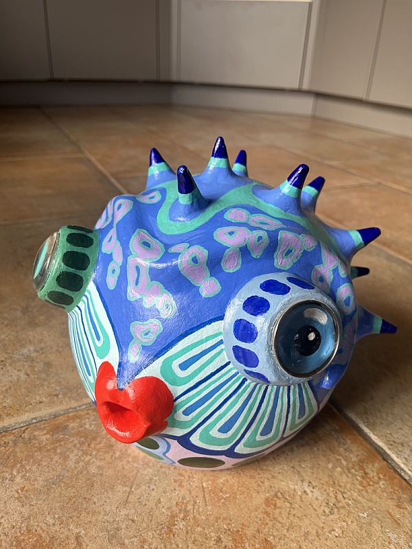 voor zij blauw oog